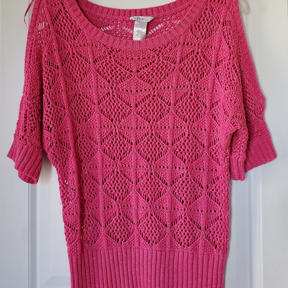 Womens Candie's Top Cold Shoulder Size L